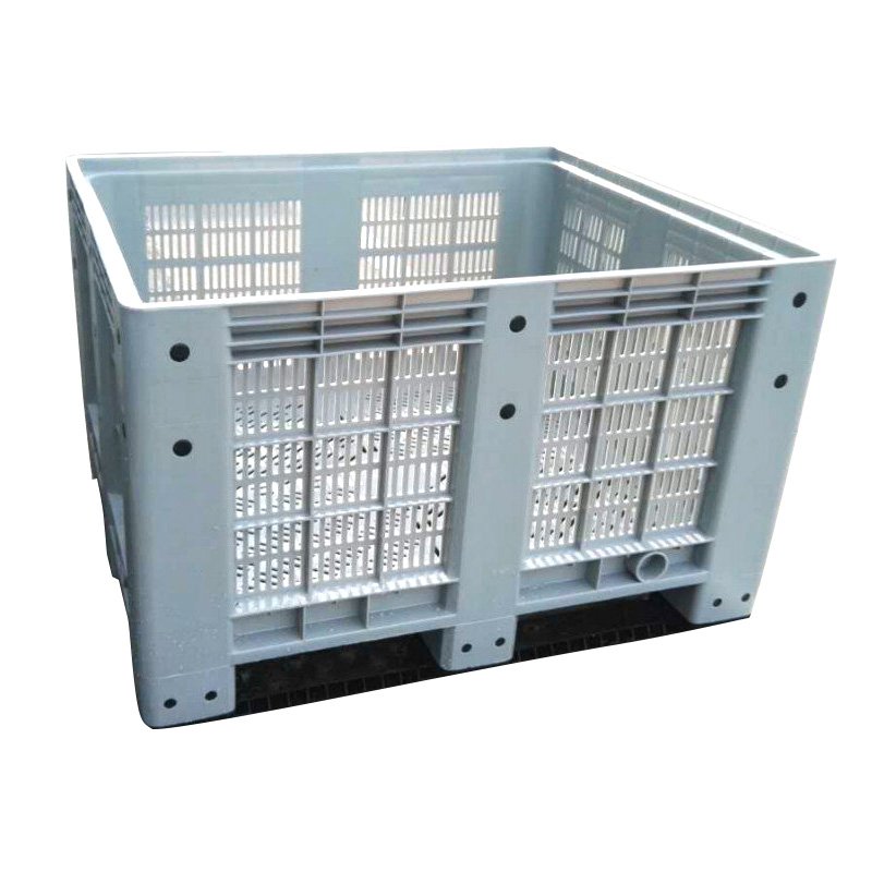 Enlighting collapsible pallet box