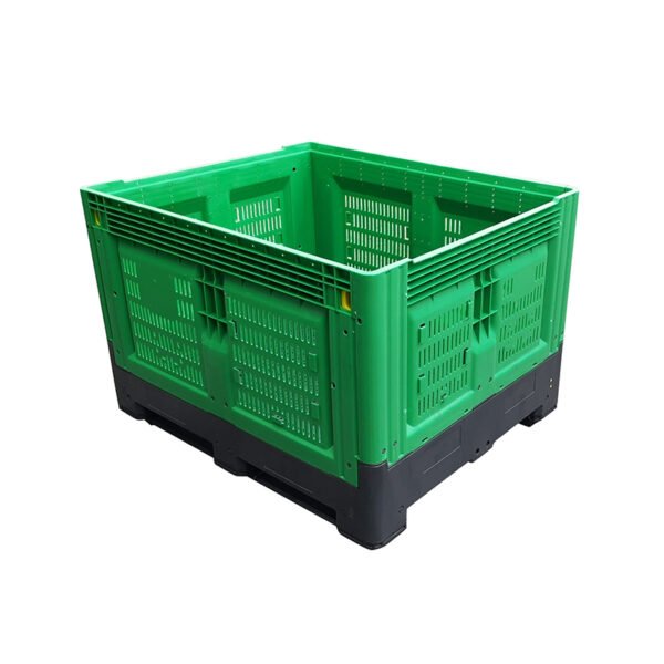 1200*1000mm Agriculture Fruits Collapsible Pallet Box Folding Plastic Crates