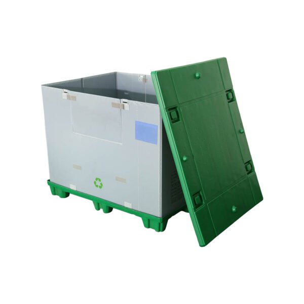 Custom High Quality Pallet Sleeve Box with Secure Lid Durable, Reusable
