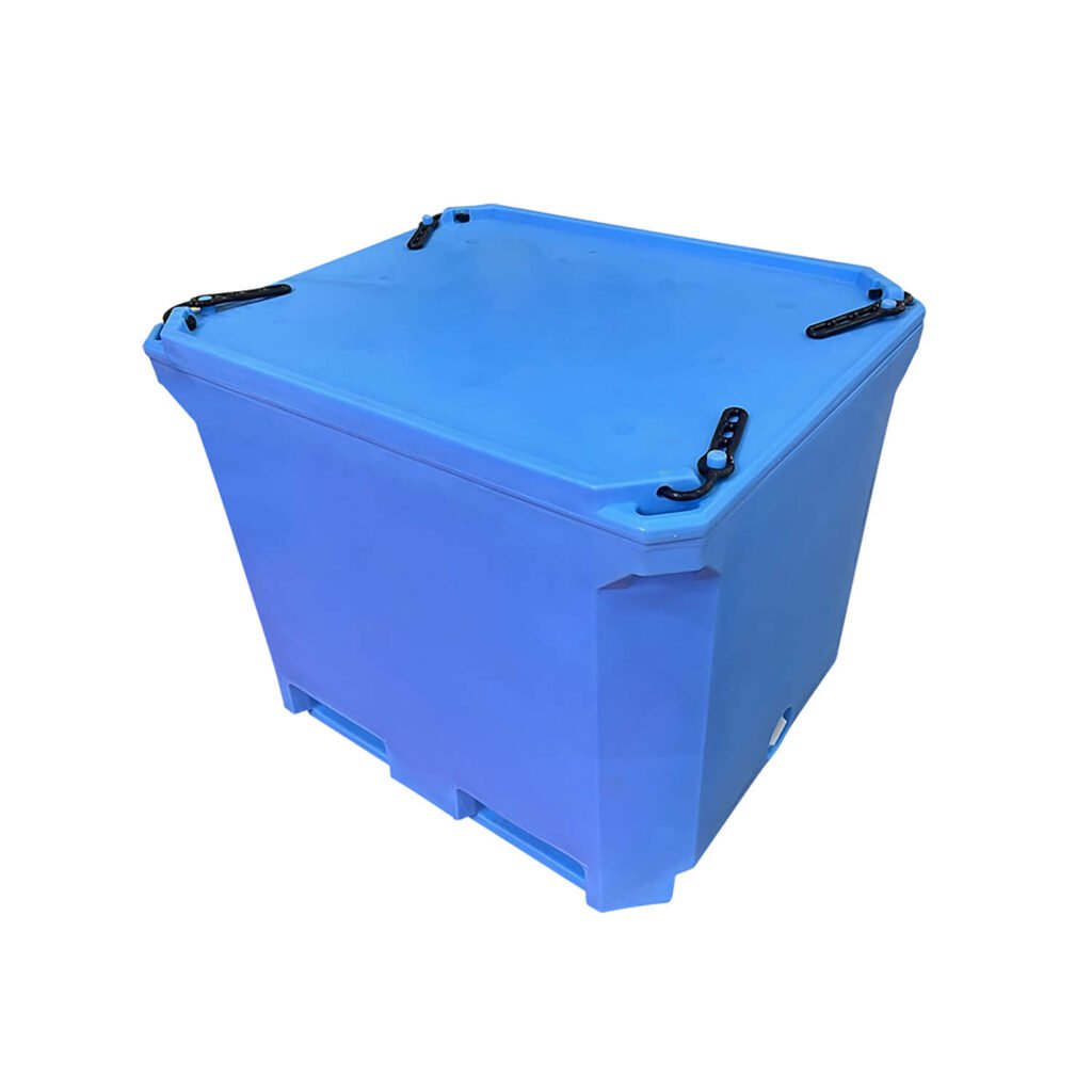Fishing plastic pallet box
