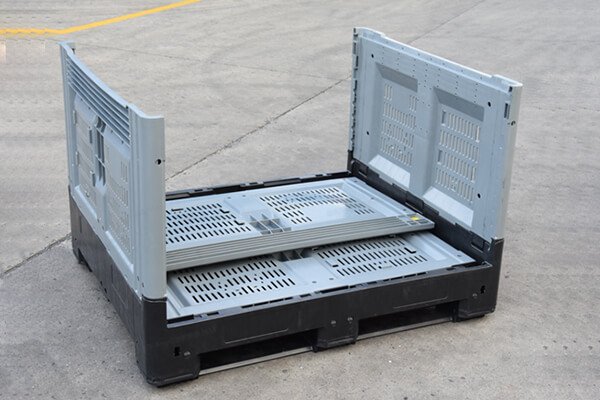 Enlightening Foldable Plastic Pallet Box