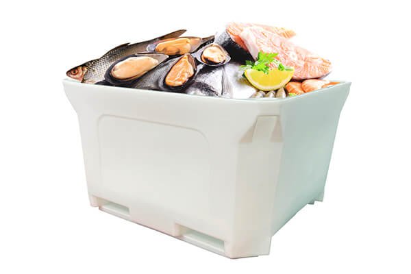 Enlightening reusable insulated bulk containers