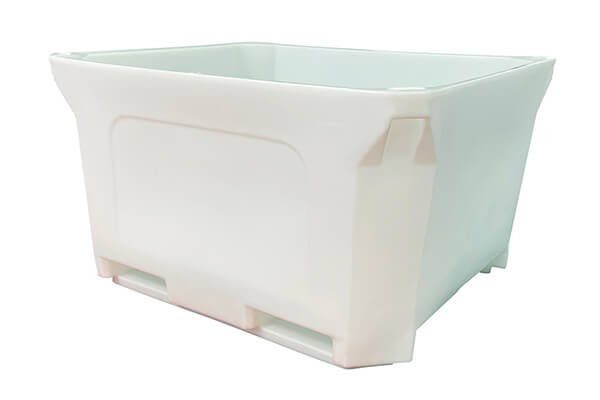 Enlightening reusable insulated bulk containers