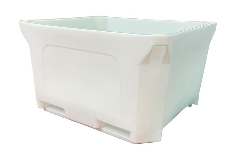 Enlightening pallet plastic shipping box